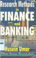 RESEARCH METHODS IN FINANCE AND BANKING