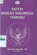 Sistem hukum indonesia terpadu