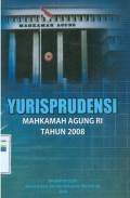 Yurisprudensi mahkamah agung ri tahun 2008