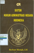 Sistem hukum administrasi negara indonesia