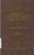 Anotasi Peraturan Perundang-Undangan Republik Indonesia Tahun 1945-2002:III