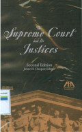 The supreme court and its justices