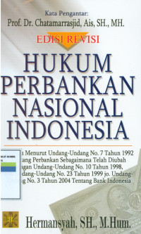 Hukum perbankan nasional indonesia