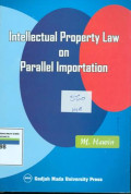 Intellectual property law on parallel importation