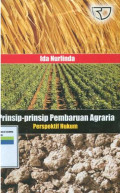 Prinsip-prinsip pembaharuan agraria:perspektif hukum