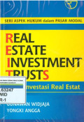 Real estate investtment trusts:dana investasi real estat