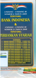 UU RI NO.6 TH 2009 Tentang Bank Indonesia