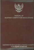 Manual of business competition regulation