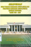 Himpunan surat edaran mahkamah agung (sema) dan peraturan mahkamah agung (perma) republik indonesia tahun 1951-2007