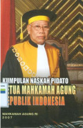 Kumpulan naskah pidato ketua mahkamah agung republik indonesia