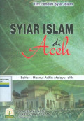 Syiar islam di Aceh
