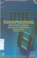Yurisprudensi mahkamah agung ri tahun 2011