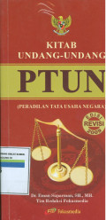 Kitab undang-undang PTUN:peradilan tata usaha negara