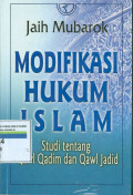 MODIFIKASI HUKUM ISLAM
