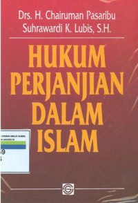 Hukum perjanjian dalam islam