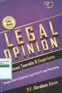 LEGAL OPINION : Aktualisasi teoretis & empirisme