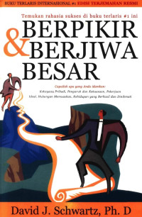 Image of Berpikir & Berjiwa Besar