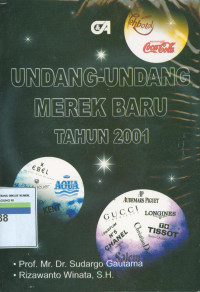 Undang-undang merek baru tahun 2001