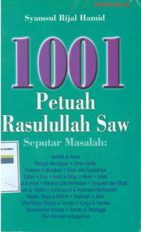 1001 petuah rasulullah saw