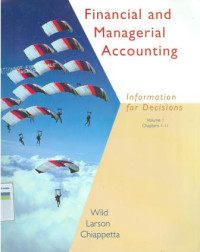 Financial and managerial accounting : information and decision