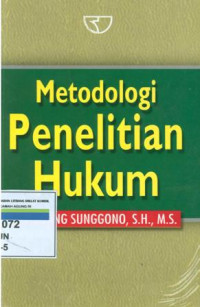 METODOLOGI PENELITIAN HUKUM