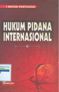 HUKUM PIDANA INTERNASIONAL