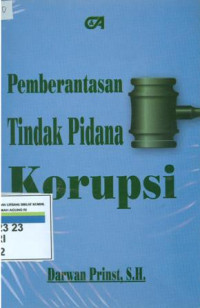 PEMBERANTASAN TINDAK PIDANA KORUPSI