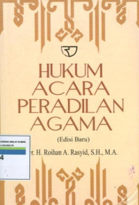 Hukum Acara Perdalian Agama (Edisi Baru)