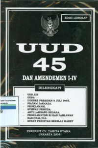 UUD 45 dan Amandemen I-IV