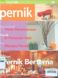 pernik:menata pernik perlu perencanaan,pernik si penawan hati, dan tips menata pernik