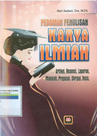 Pedoman penulisan karya ilmiah