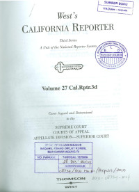 Image of West's California Reporter 3rd Series (27)