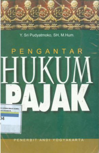 Pengantar hukum pajak