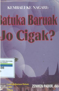 Batuka baruak jo cigak