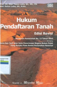 Hukum pendaftaran tanah