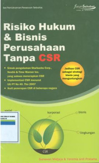 Risiko hukum dan bisnis perusahaan tanpa csr