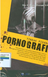 Tindak pidana pornografi