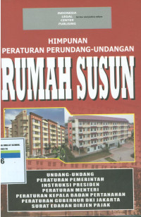 Himpunan peraturan perundang-undangan rumah susun