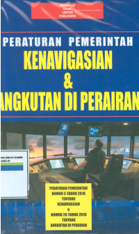 Peraturan pemerintah kenavigasian dan angkutan di perairan