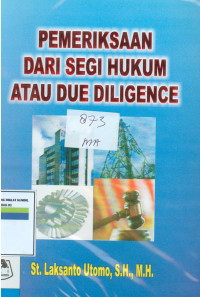 Pemeriksaan dari segi hukum atau dua diligence