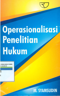 Operasionalisasi penelitian hukum