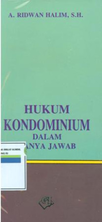 Hukum kondominium dalam tanya jawab