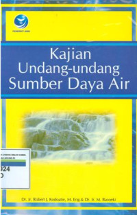 Kajian undang-undang sumber daya air