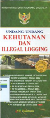 Undang-undang kehutanan dan illegal logging