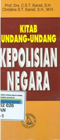 Kitab undang-undang kepolisian negara