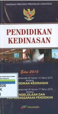 Himpunan peraturan perundang-undangan:pendidkan kedinasan