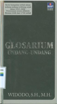 Glosarium undang-undang