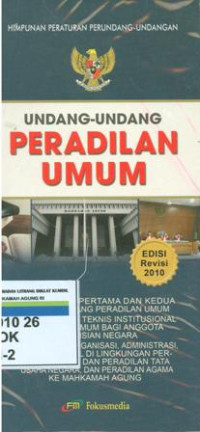 Undang-undang peradilan umum