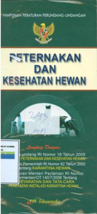 Peternakan dan kesehatan hewan