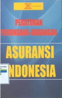 Peraturan perundang-undangan Asuransi Indonesia